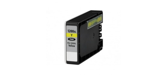 Canon PGI-1200XL (9198B001) Yellow Compatible High Yield Inkjet Cartridge